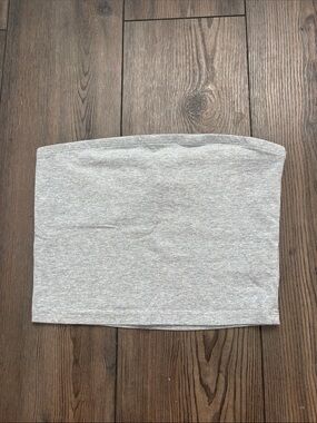 Gray Tube top - Women's Stretch Knit